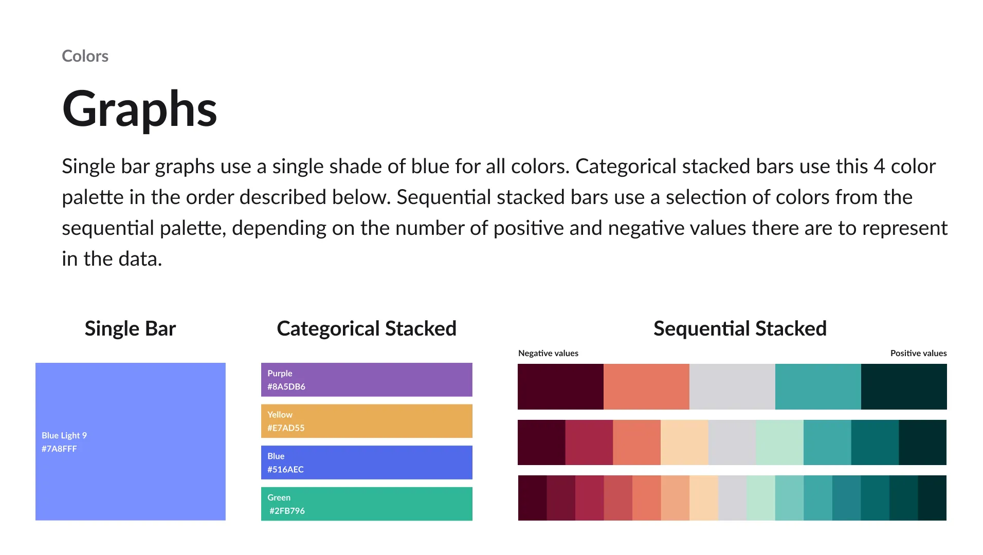 New color palette summary